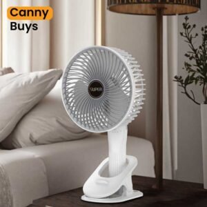 Rechargeable Table and Hand Fan - Canny Buys