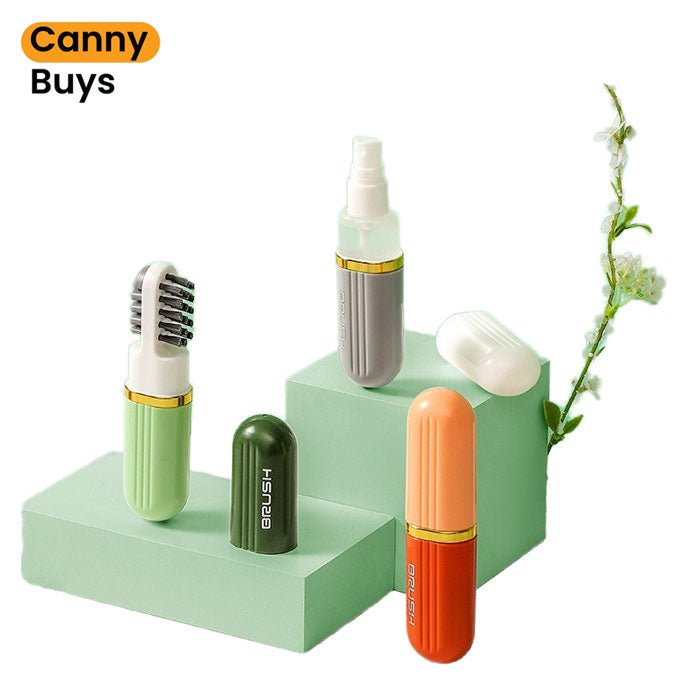 3 in 1 Shoe Cleaning Brush with Liquid Dispenser - Image 2