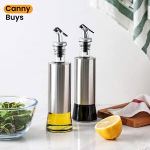 300ml Oil Pour Glass Bottle with Stainless Steel Spout