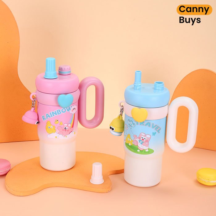 316steel 650ml Happy Rainbow Vacuum Cup - Image 4