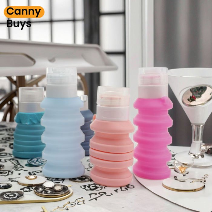 Approx 200ml Silicone Foldable Lotion Bottle