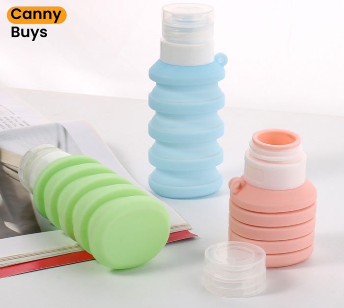 Approx 200ml Silicone Foldable Lotion Bottle - Image 2