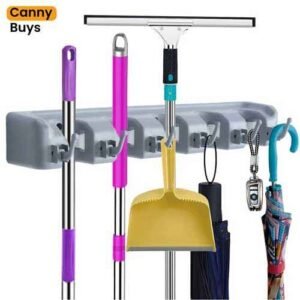 5-Slots Broom Holder in Pakistan - Canny Buys