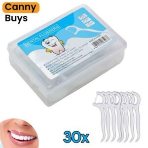 Dental Floss Picks ( 30 Pcs ) in Pakistan - Canny Buys
