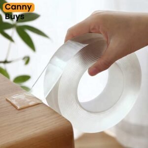 Double Sided waterproof Transparent Tape - 3 Metre in Pakistan - Canny Buys