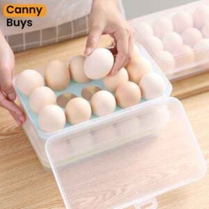 Egg Storage Box ( 15 pcs ) in Pakistan - Canny Buys