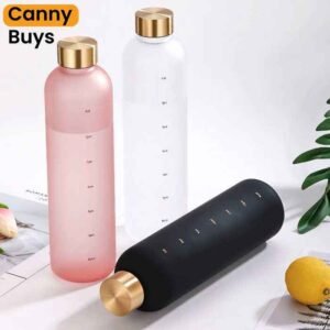 Frosted Water Bottle 1L in Pakistan - Canny Buys