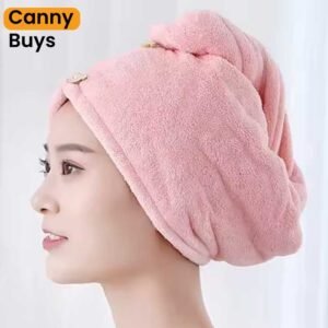 Microfiber Hair Towel Wrap in Pakistan - Canny Buys
