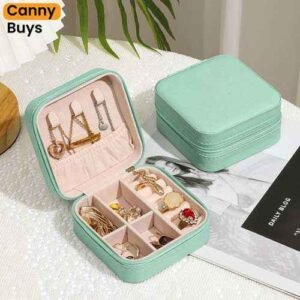 Mini Leather Jewelry Box in Pakistan - Canny Buys