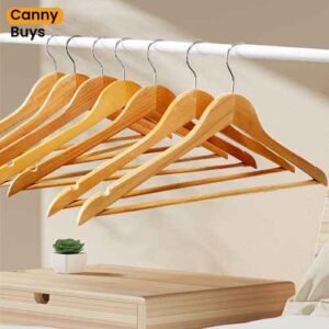Premium Wooden Clothes Hanger ( Pack of 3 ) in Pakistan - Canny Buys