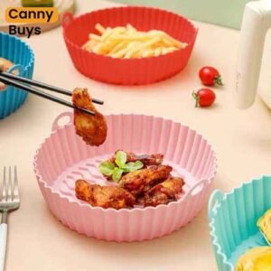 Reusable Silicone Air Fryer Liner Basket in Pakistan - Canny Buys