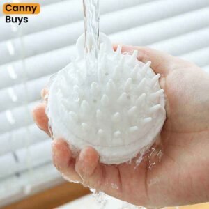 Shampoo Brush & Scalp Scrubber with Silicone Bristles in Pakistan - Canny Buys