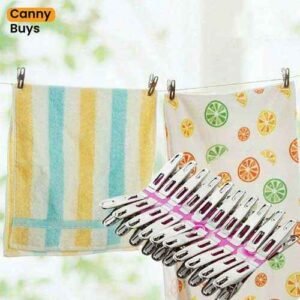 Stainless Steel Clothes Clips ( 20 PCS ) in Pakistan - Canny Buys