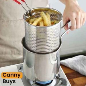 Stainless Steel Deep Fryer Pot in Pakistan - Canny Buys