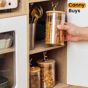 Airtight Glass Storage Jar - Canny Buys