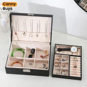 Double Layered Big Size Jewellery Box