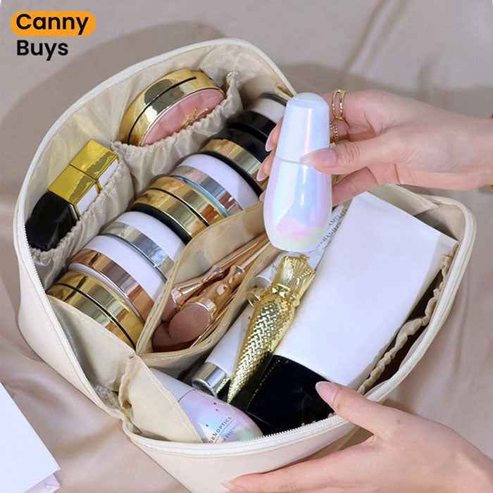 Leather PU Cosmetic Pouch