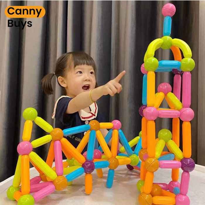 Magnetic Bar Toy 42 Pieces Set