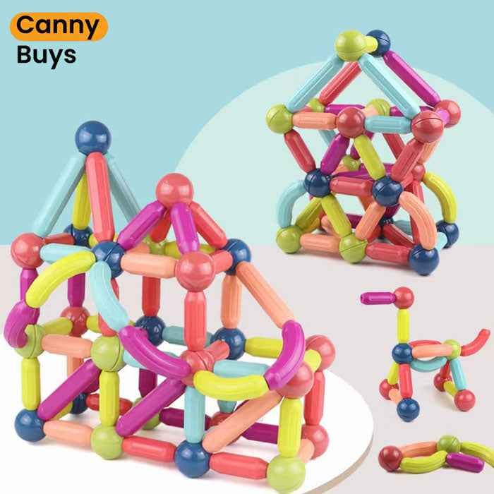 Magnetic Bar Toy 42 Pieces Set