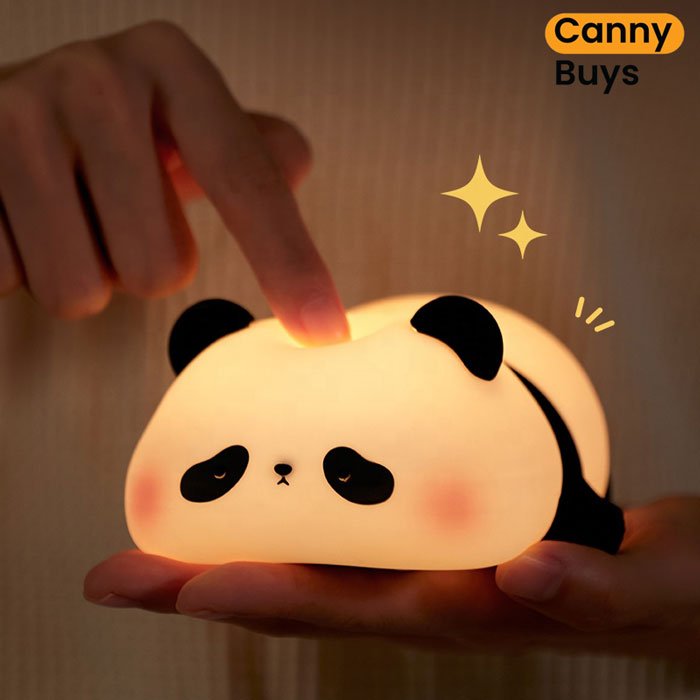 Silicone Panda LED Night Lamp - Canny Buys