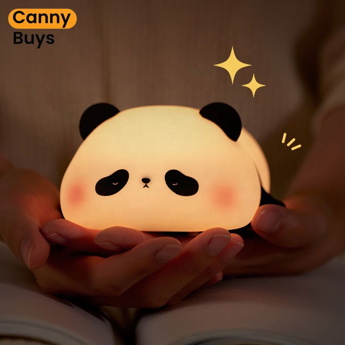 Silicone Panda LED Night Lamp - Canny Buys