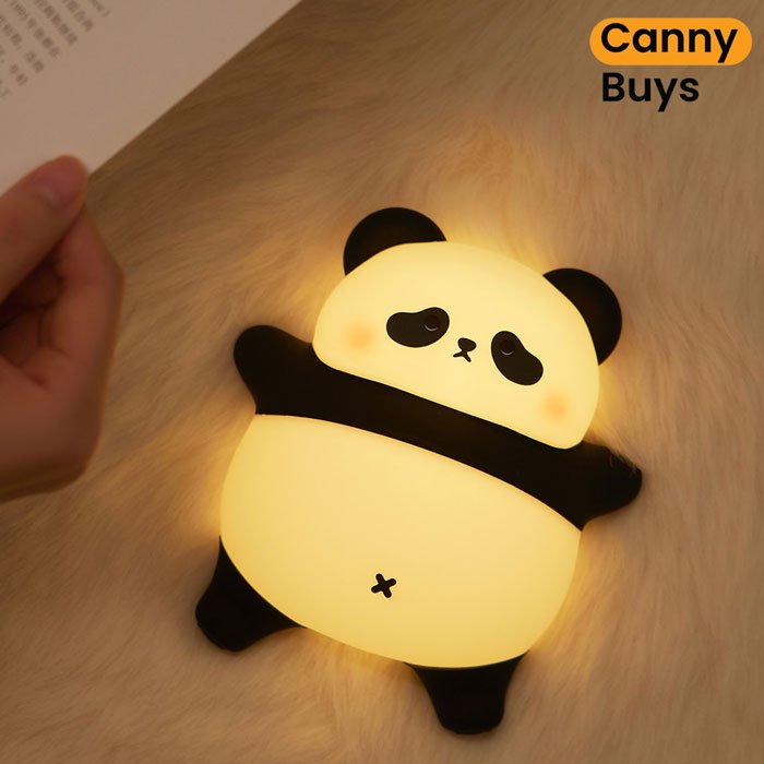 Silicone Panda LED Night Lamp - Canny Buys