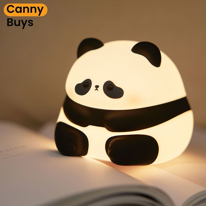 Silicone Panda LED Night Lamp - Canny Buys