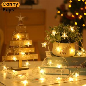 Star LED Fairy Lights String - Canny Buys