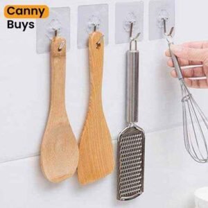 Self-Adhesive Single Hook ( Pack of 10 ) in Pakistan - Canny Buys