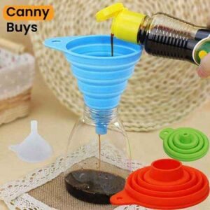 Silicone Collapsible Oil Funnel in Pakistan - Canny Buys