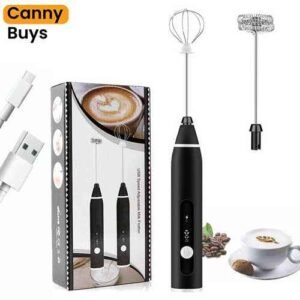 2 in 1 Rechargeable Electric Milk Frother & Beater in Pakistan - Canny Buys