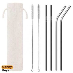Stainless Steel Reusable Straws in Pakistan - Canny Buys