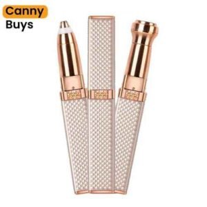 2-in-1 Electric Eyebrow Trimmer & Body Hair Remover with LED Light in Pakistan - Canny Buys