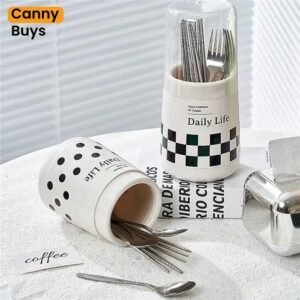 Cutlery Holder with Lid in Pakistan - Canny Buys
