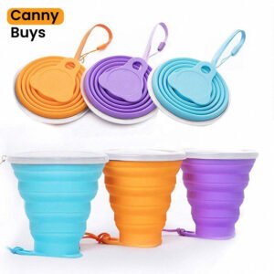 Leak-Proof Collapsible Cup Glass in Pakistan - Canny Buys