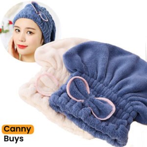 Quick-Dry Hair Towel Wrap in Pakistan - Canny Buys