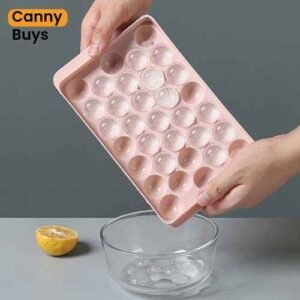 Round Ice Cube Tray with Lid in Pakistan - Canny Buys