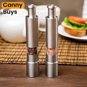 Stainless Steel Mini Pepper & Salt Grinder in Pakistan - Canny Buys