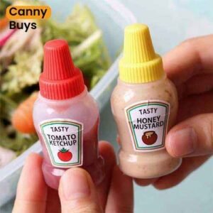 Mini Sauce Bottles ( Pack of 6) in Pakistan - Canny Buys