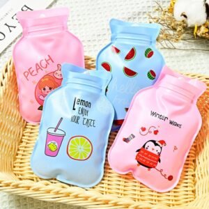 Warm Hot Water Bottle – Reusable, Explosion-Proof, 500ml Capacity, Multi-Color, Hand Warmer for Pakistan