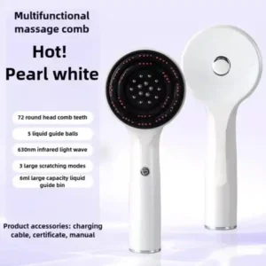 3-in-1 Electric Scalp Comb – Oil Applicator, Massage & Detangling
